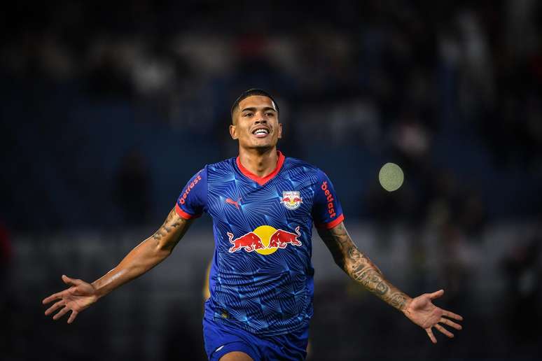 Lucas Barbosa, jogador do Red Bull Bragantino. 