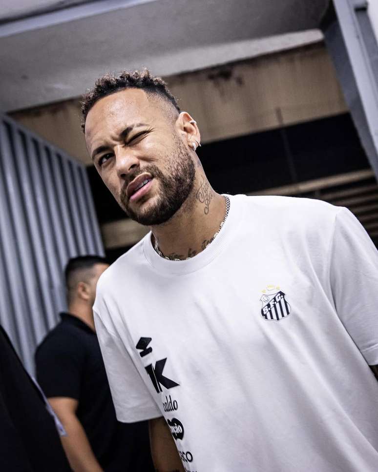 Neymar, pelo Santos 