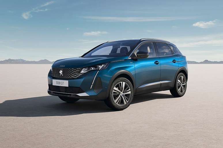 Peugeot 3008 com tecnologia híbrida leve MHEV 48 volts