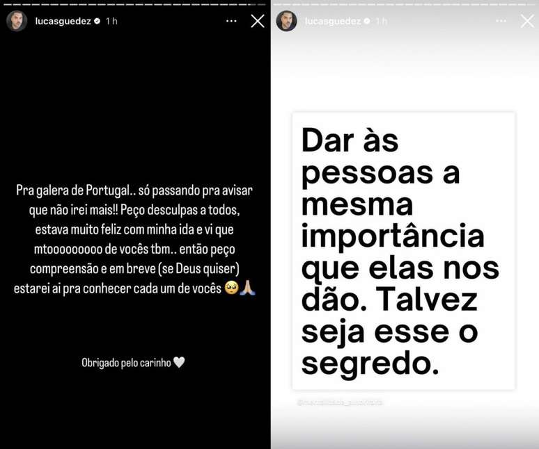 Tar éis turas a chealú, cuireann Lucas Guédez machnamh agus pointí gréasáin indíreach ar Zé Felipe