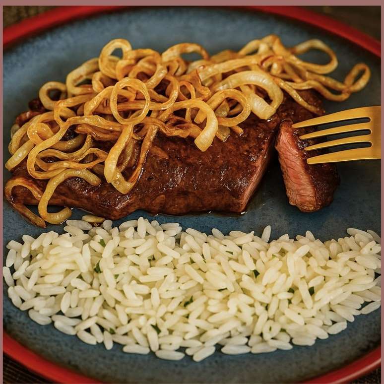 BIFE ACEBOLADO NA AIRFRYER