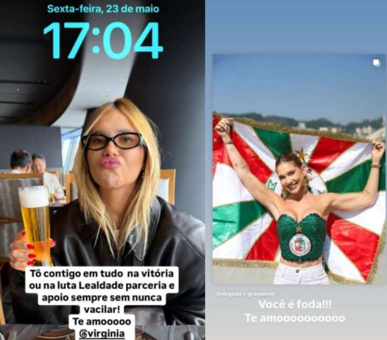 Tar éis conspóid, fágann Zé Felipe teachtaireacht do Virginia ar an ngréasán