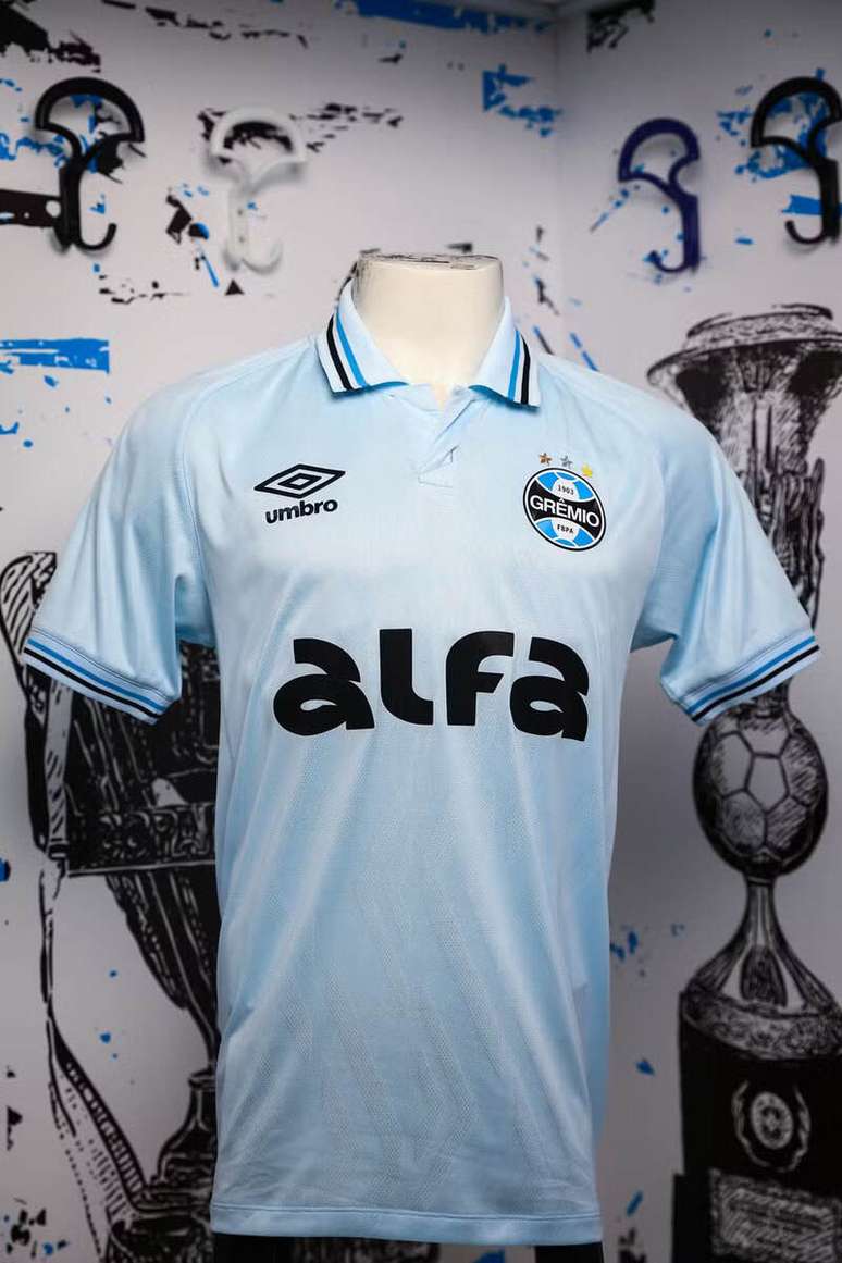 Novo uniforme 2 do Grêmio –
