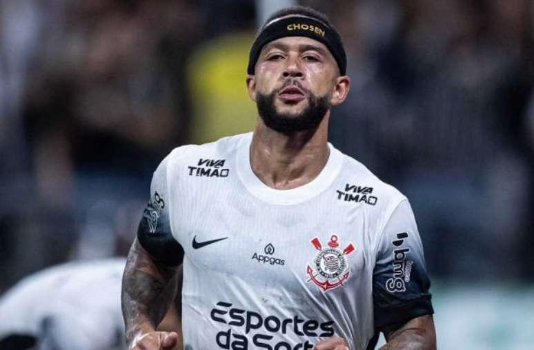 Jhony Inácio/Ag. Paulistão - Legenda: Memphis Depay, jogador do Corinthians