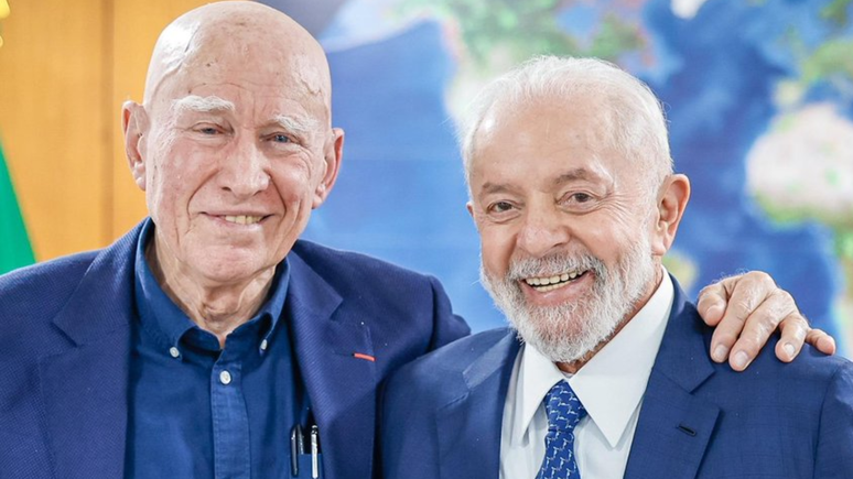 Lula agus Sebastião Salgado