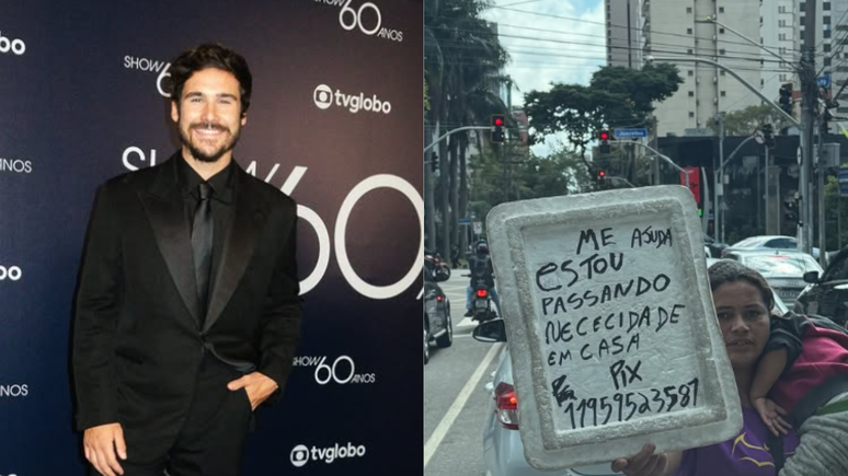Nicolas Prattes gives R $ 1,300 to women who asked the lighthouse for help in Rio de Janeiro