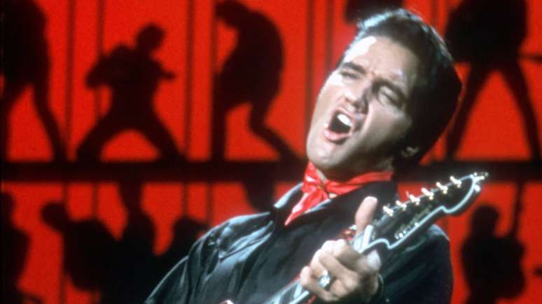 Elvis Presley em 1968 -