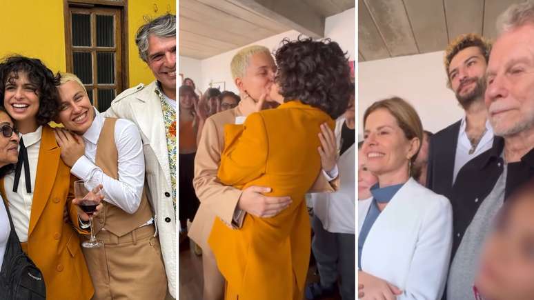 Debora Bloch’s daughter and Olivier Anquier marries a singer: “I love you” Debora Bloch’s daughter and Olivier Anquier marries a singer: “I love you”