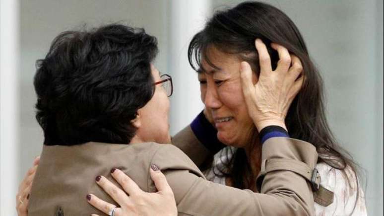 Han disse que reconheceria a filha só de passar os dedos entre seus cabelos