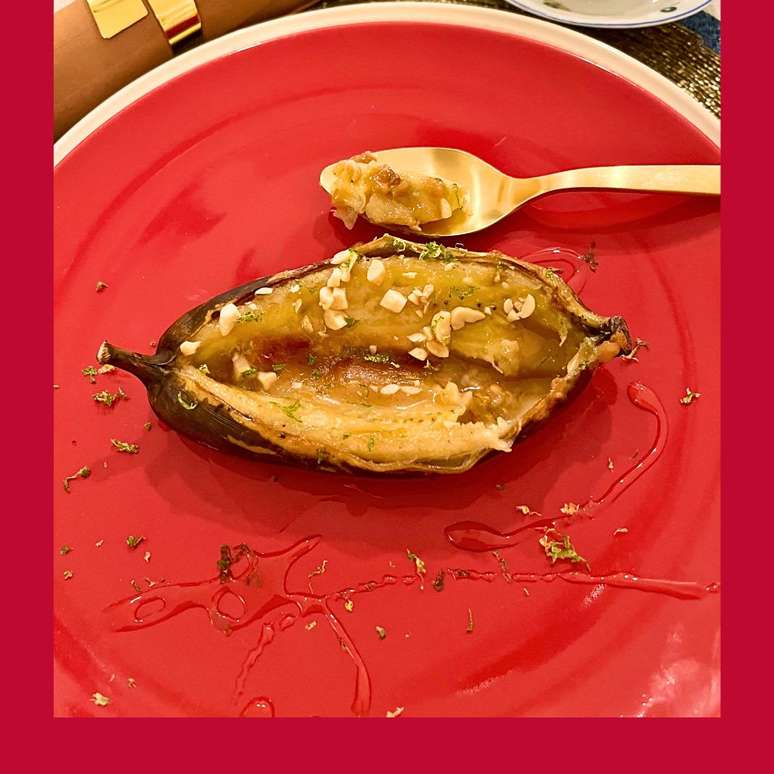 Roasted banana: only 3 ingredients and 10 minutes at Airfryer