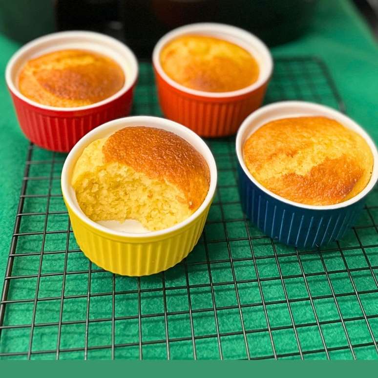 BOLINHO DE QUEIJADINHA NA AIRFRYER