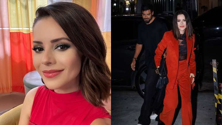 Sandy assume novo namorado em evento em São Paulo