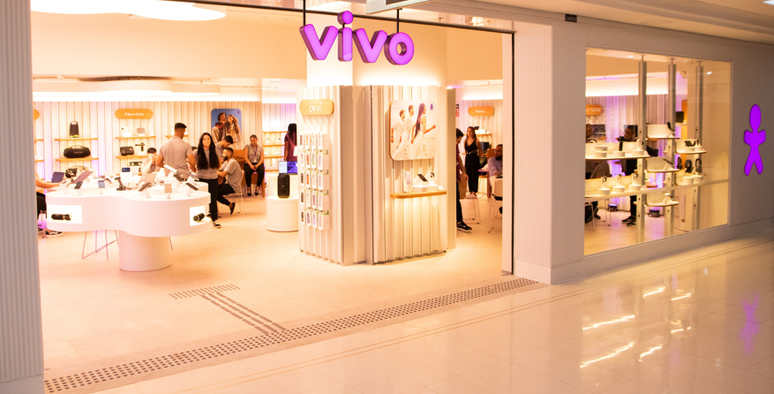 Loja modelo da Vivo