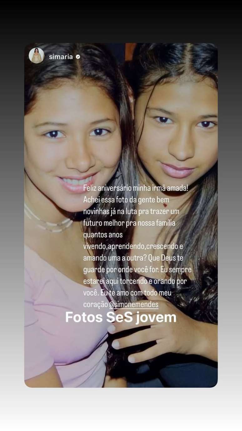 Simaria congratulated her sister for her birthday Simaria congratulated her sister for her birthday