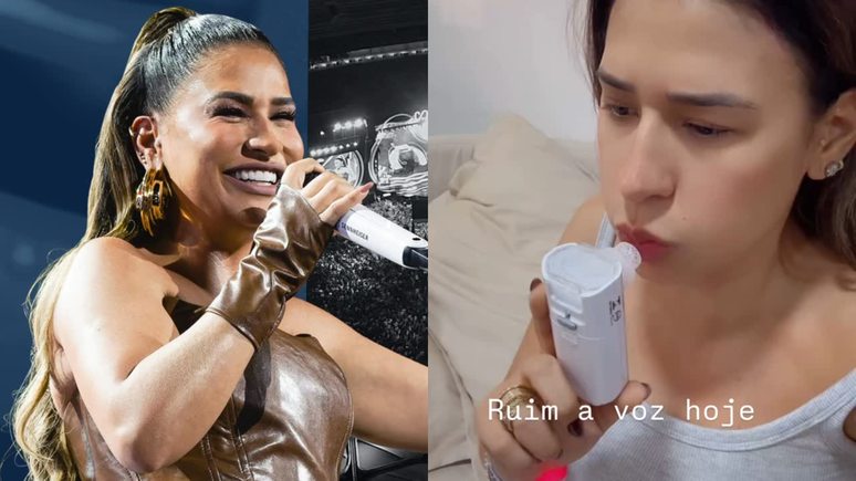 Simone Mendes cries in a show when vented on vocal problems