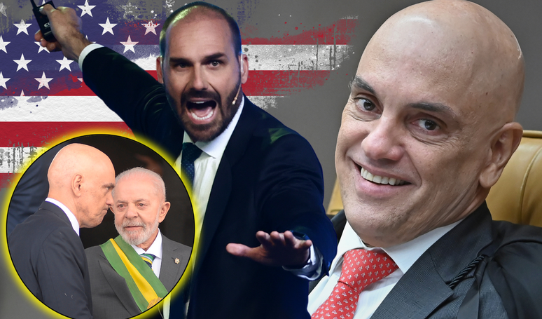 “This president is not serving”: Eduardo Bolsonaro attacks Lula for the possible support for Moraes in crisis with the United States