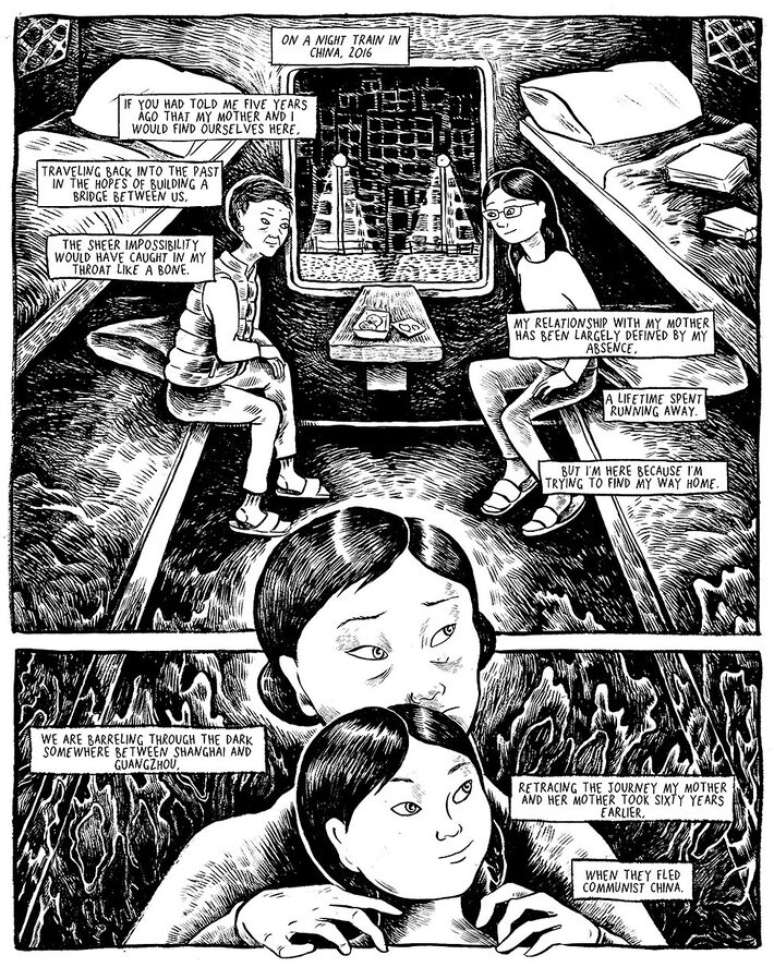 A arte de 'Feeding Ghosts' dá à história de Hull uma aura melancólica e impactante