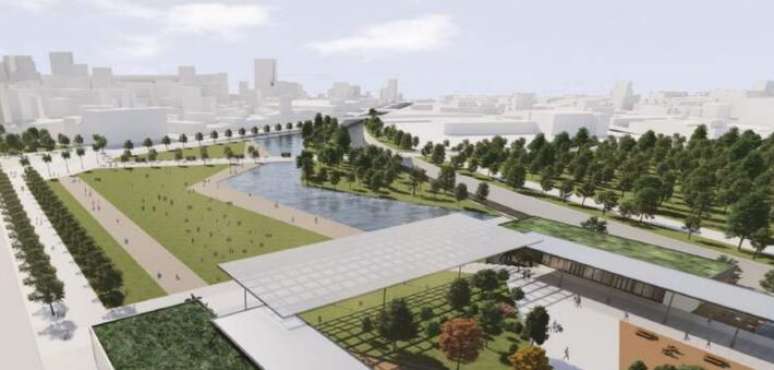Tionscadal Aisghabhála PQ. Forálann D. Pedro II do 100,000 m² de limistéir ghlasa.