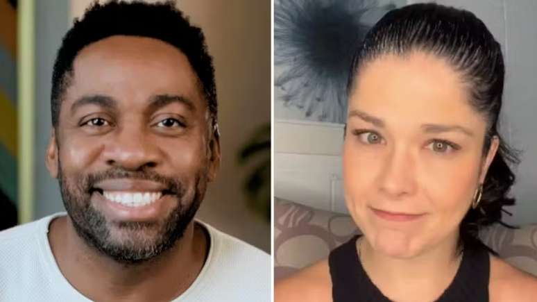 Lázaro Ramos, Samara Felippo (Reprodução/Instagram)