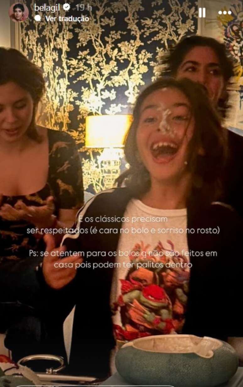 Nino &eacute; filho de Bela Gil