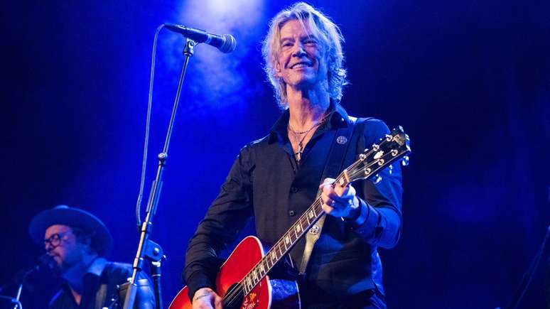 Duff McKagan, do Guns N' Roses, em 2024 -