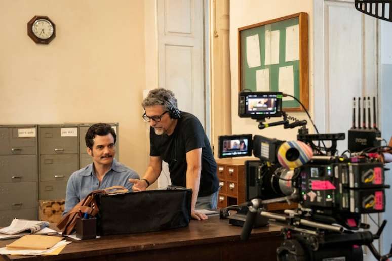 Wagner Moura agus Kleber Mendonça Filho taobh thiar de radhairc 'The Secret Agent'