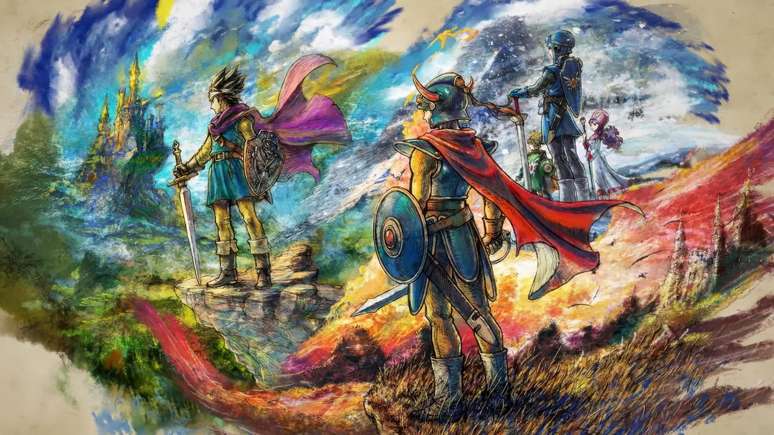 Em outubro a trilogia Dragon Quest I, II & III HD-2D Remake estar&aacute; conclu&iacute;da
