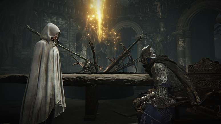 A sacerdotisa &eacute; quem nos guia durante a hist&oacute;ria