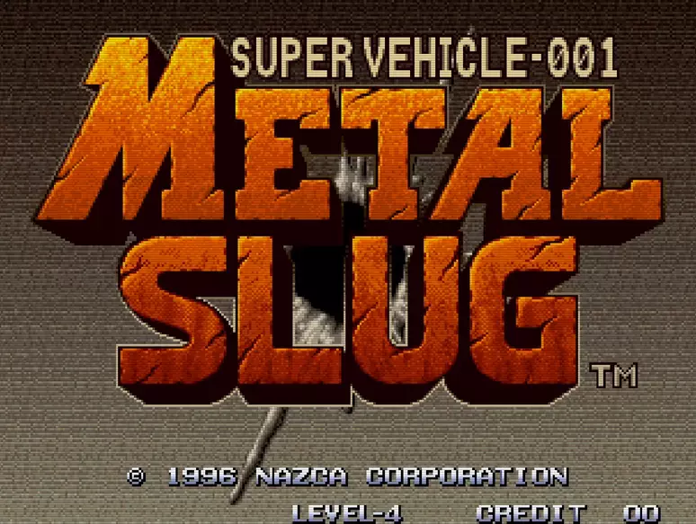 Metal Slug foi lan&ccedil;ado em 1996 para o sistema de arcade/fliperama NeoGeo MVS