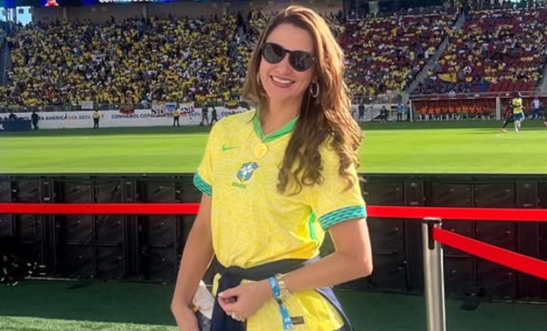 Michelle Ramalho, presidente da Federação Paraibana de Futebol, eleita vice-presidente da CBF.