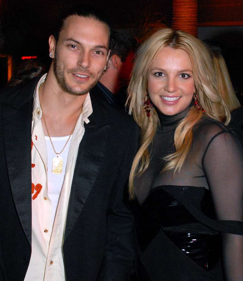 Kevin Federline e Britney Spears - Michael Caulfield/WireImage for Sony BMG Music Entertainment