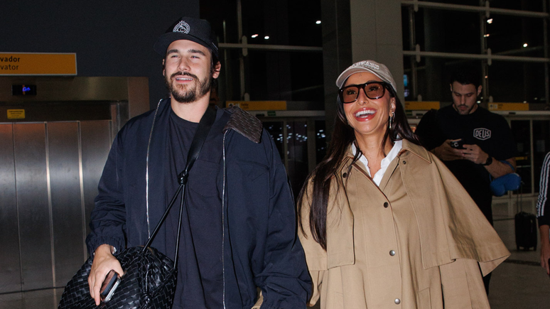 Nicolas Prattes e Sabrina Sato 