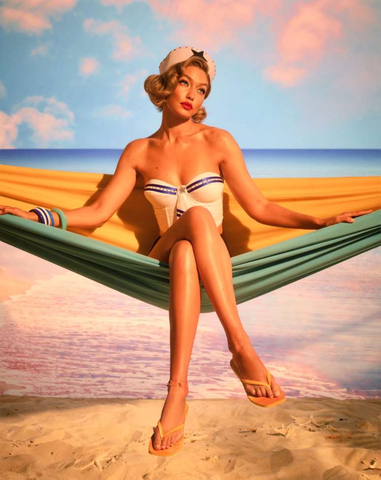 Gigi Hadid para Havaianas 
