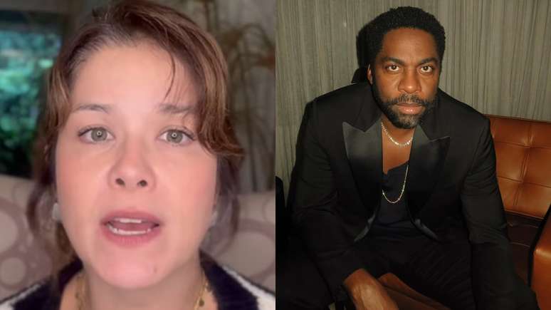 Samara Felippo e Lázaro Ramos