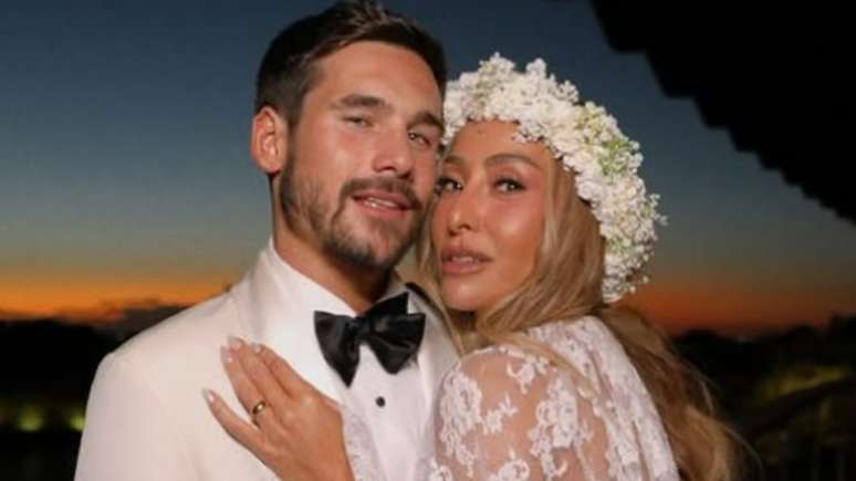 Nicolas Prattes e Sabrina Sato