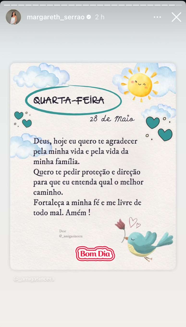 Stories de Margareth Serr&atilde;o