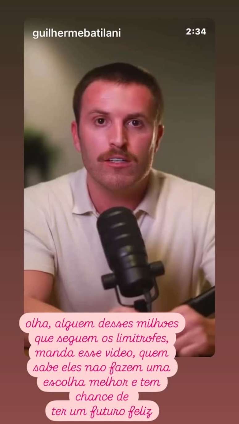 Luana Piovani compartilhou story alfinetando Virginia e Z&eacute; Felipe ap&oacute;s an&uacute;ncio de separa&ccedil;&atilde;o do casal