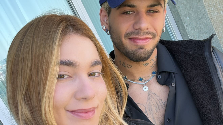 Virginia Fonseca e Zé Felipe em Portugal