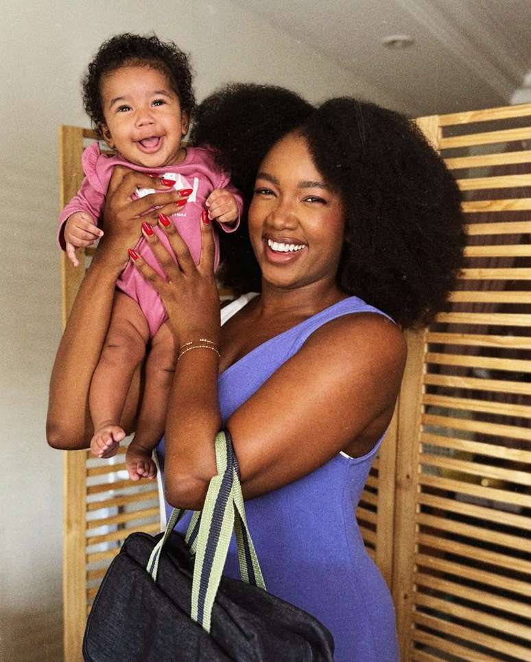 Iza com a filha, Nala - Reprodução/Instagram
