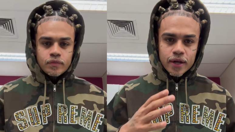 MC Cabelinho critica acusações feitas ao MC Poze