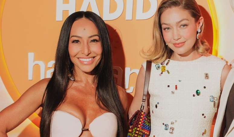 Sabrina Sato e Gigi Hadid 