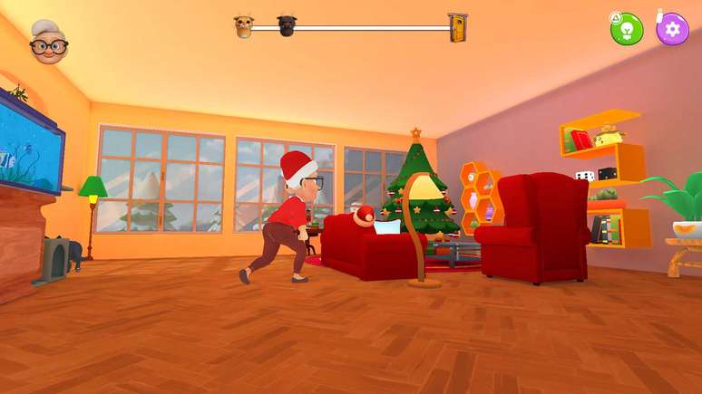 A vov&oacute; est&aacute; sempre atenta a qualquer barulho dentro da casa