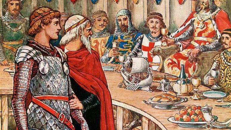O rei Arthur e o mago Merlin fazem parte de uma das lendas mais conhecidas da Europa