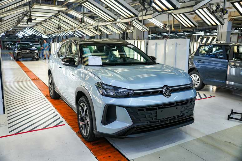 Novo Volkswagen Tera na f&aacute;brica de Taubat&eacute; (SP)