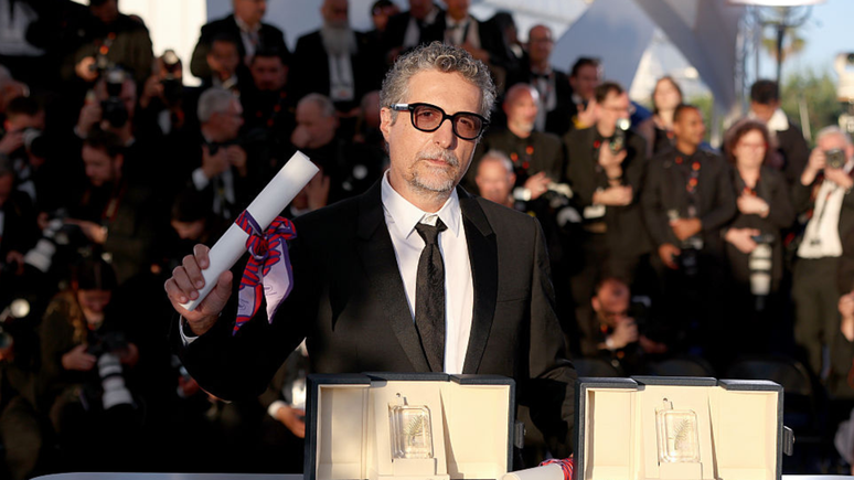 Kleber Mendonça Filho durante o Festival de Cannes 2025