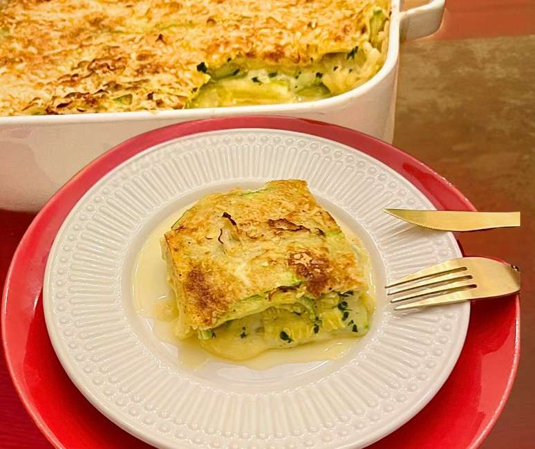 Torta cremosa de abobrinha na airfryer: sabor que surpreende