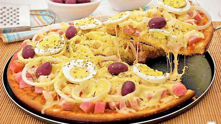 Pizza de liquidificador r&aacute;pida &ndash; Foto: Gisele Tesser