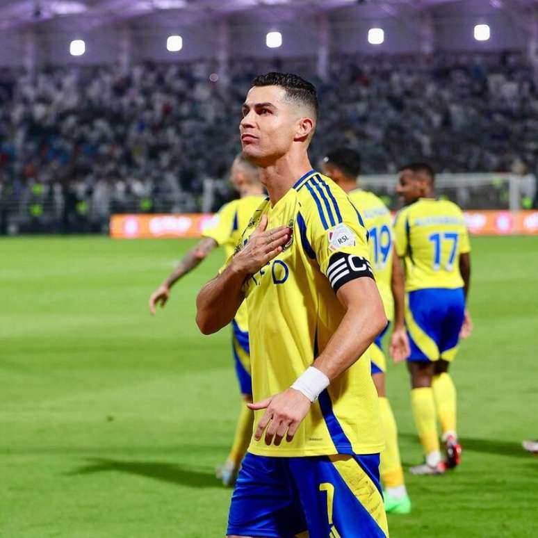 Cristiano Ronaldo tem contrato com o Al-Nassr até o final de junho