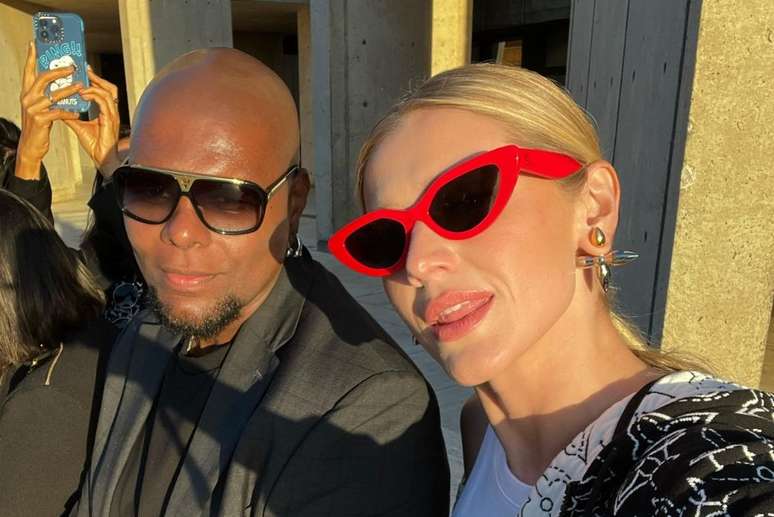 Miguel Crispim e Celina Locks 