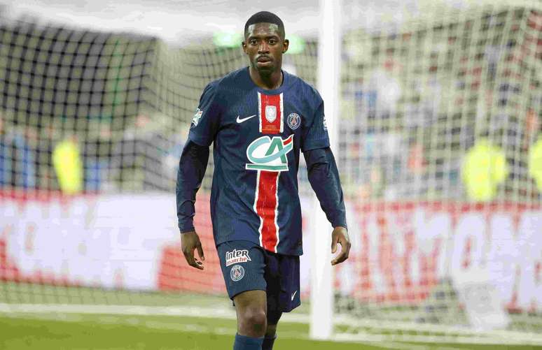 Ousmane Dembélé é o artilheiro do PSG